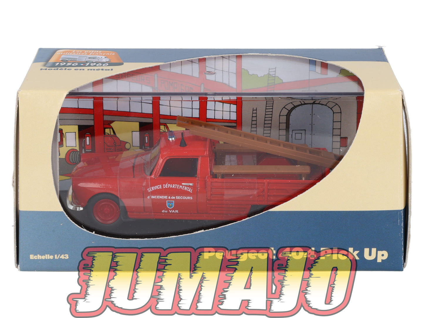 UT13 voiture 1/43 atlas Eligor utilitaires PEUGEOT 404 Pick Up Pompiers Incendie & Secours Du Var