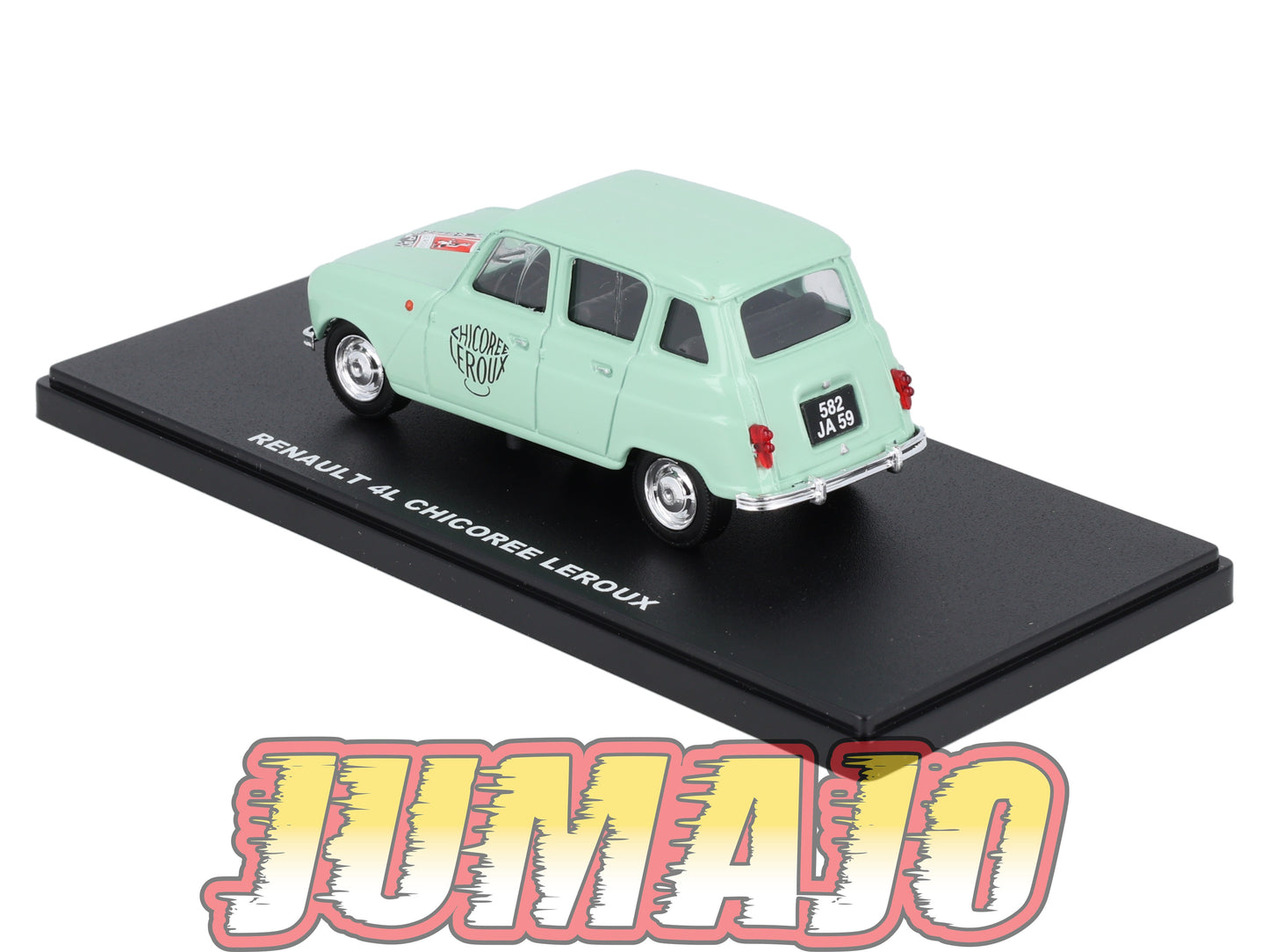 UT15 voiture 1/43 atlas Eligor utilitaires RENAULT 4L Chicorée Leroux
