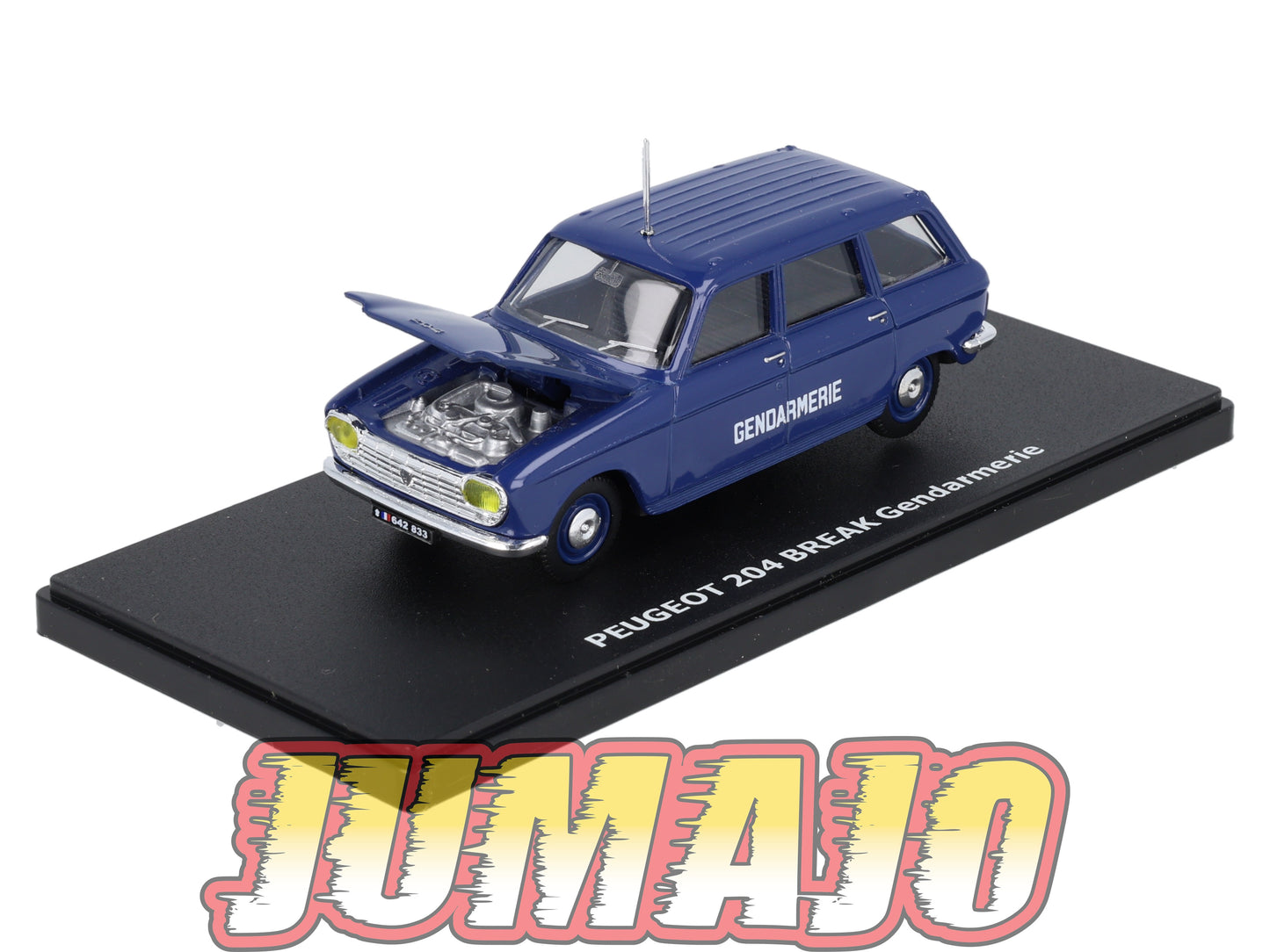 UT16 voiture 1/43 atlas Eligor utilitaires PEUGEOT 204 Break Gendarmerie