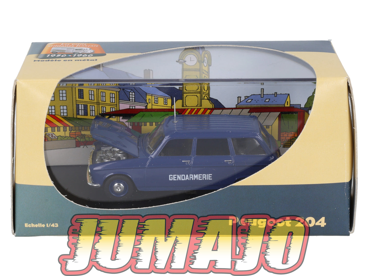 UT16 voiture 1/43 atlas Eligor utilitaires PEUGEOT 204 Break Gendarmerie