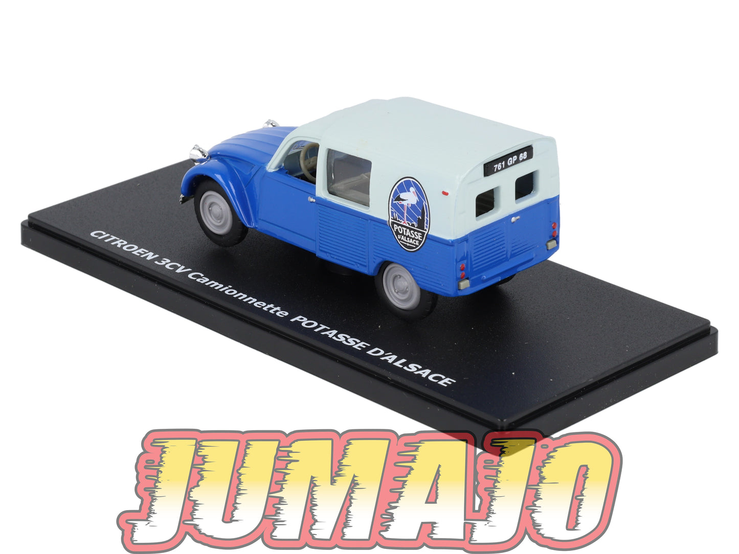 UT17 voiture 1/43 atlas Eligor utilitaires CITROËN 3CV Camionnette Potasse D'Alsace