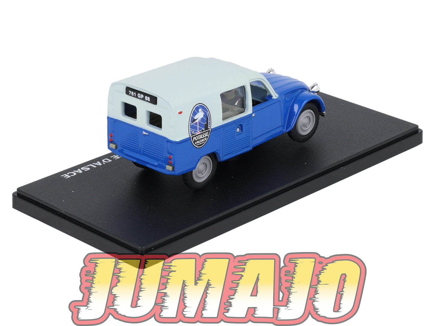 UT17 voiture 1/43 atlas Eligor utilitaires CITROËN 3CV Camionnette Potasse D'Alsace