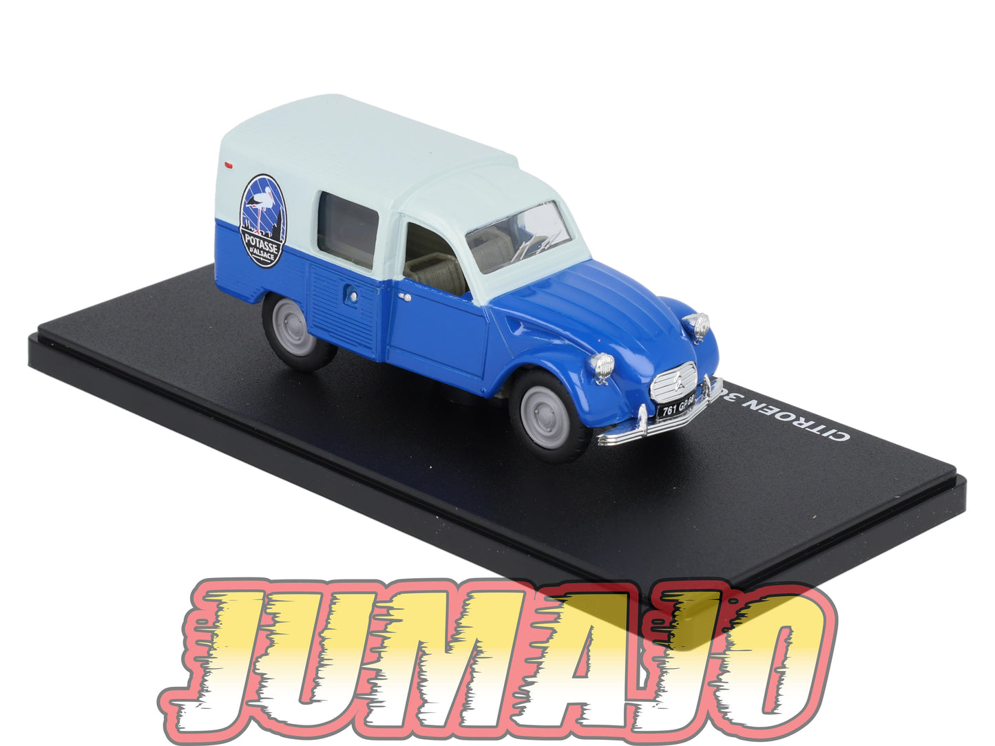 UT17 voiture 1/43 atlas Eligor utilitaires CITROËN 3CV Camionnette Potasse D'Alsace