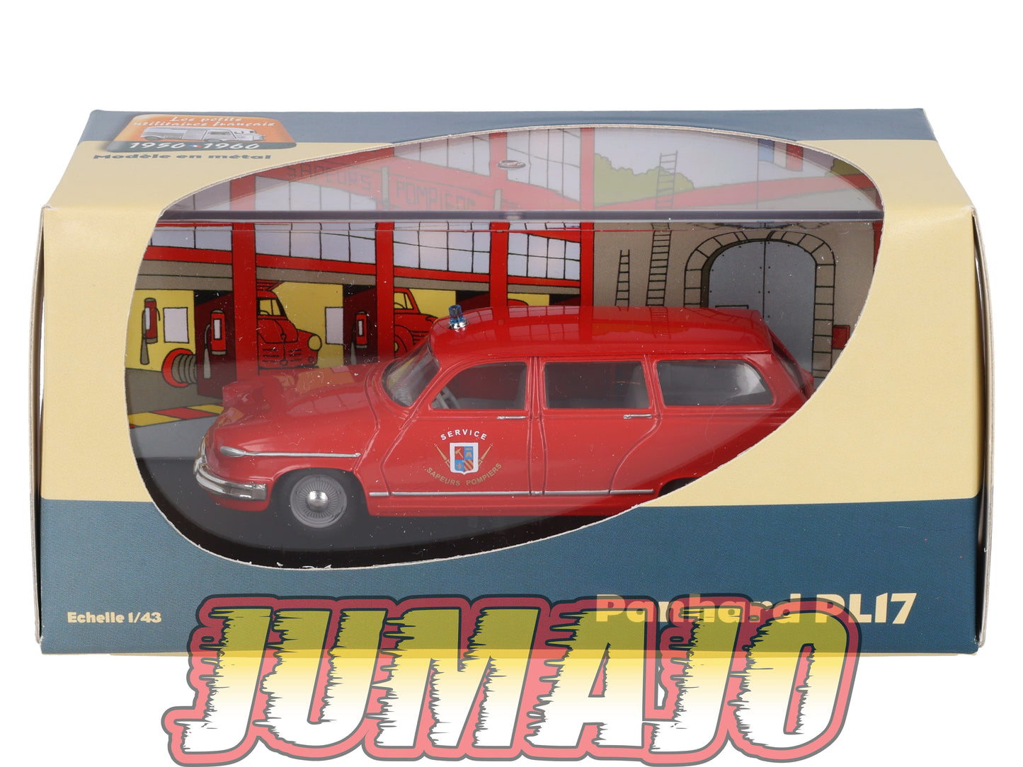 UT19 voiture 1/43 atlas Eligor utilitaires PANHARD PL17 Pompiers