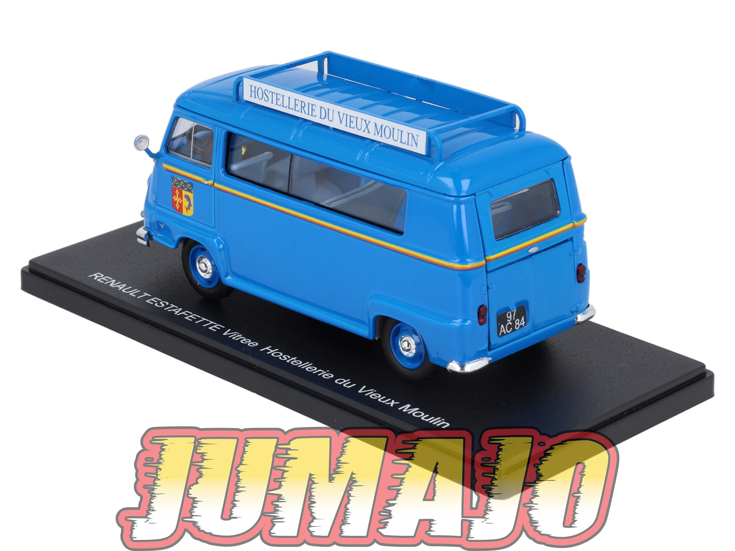UT23 voiture 1/43 atlas Eligor utilitaires RENAULT Estafette Vitrée Hostellerie Du Vieux Moulin