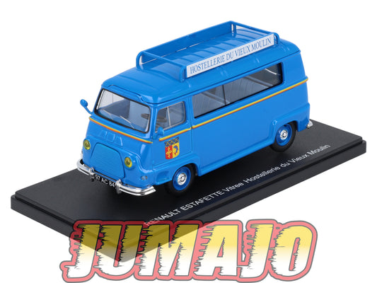 UT23 voiture 1/43 atlas Eligor utilitaires RENAULT Estafette Vitrée Hostellerie Du Vieux Moulin