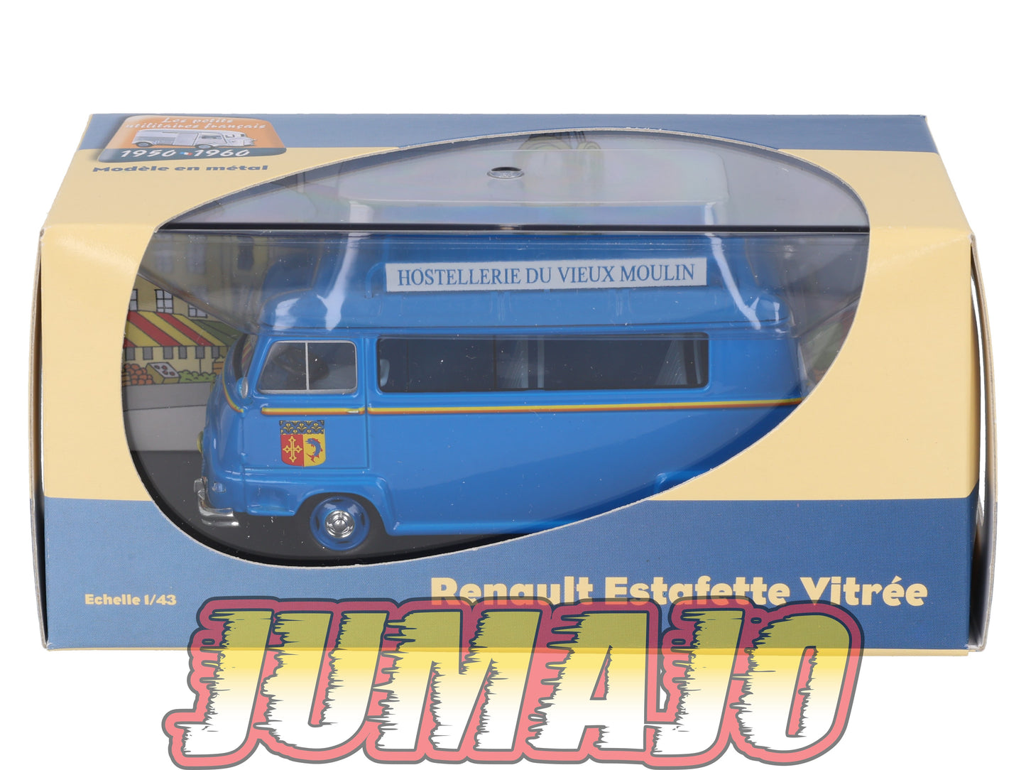 UT23 voiture 1/43 atlas Eligor utilitaires RENAULT Estafette Vitrée Hostellerie Du Vieux Moulin