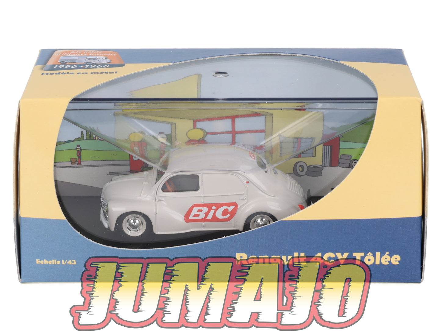 UT26 voiture 1/43 atlas Eligor utilitaires RENAULT 4CV Tôlée Bic
