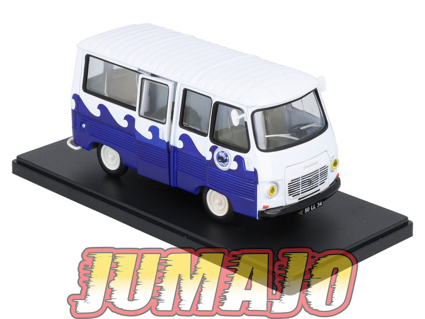 UT27 voiture 1/43 atlas Eligor utilitaires PEUGEOT J7 Vitrée Sel A Baleine
