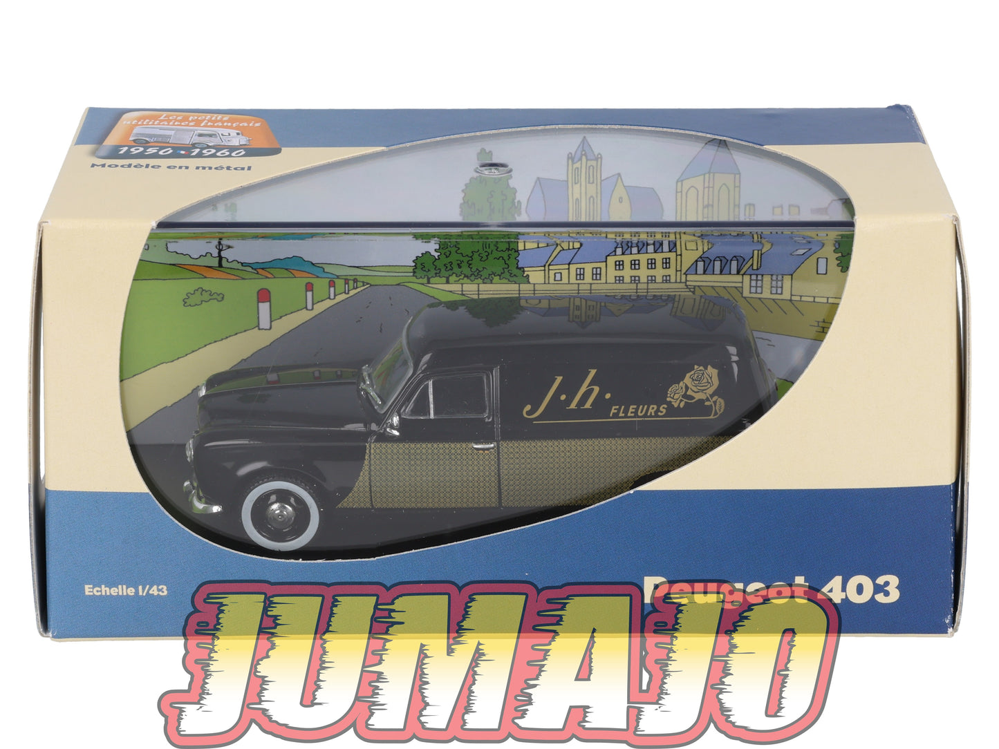 UT29 voiture 1/43 atlas Eligor utilitaires PEUGEOT 403 Fourgonnette J.H Fleurs