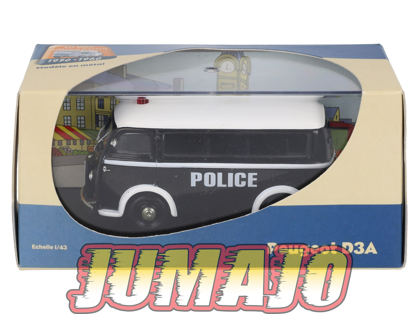 UT30 voiture 1/43 atlas Eligor utilitaires PEUGEOT D3A Police