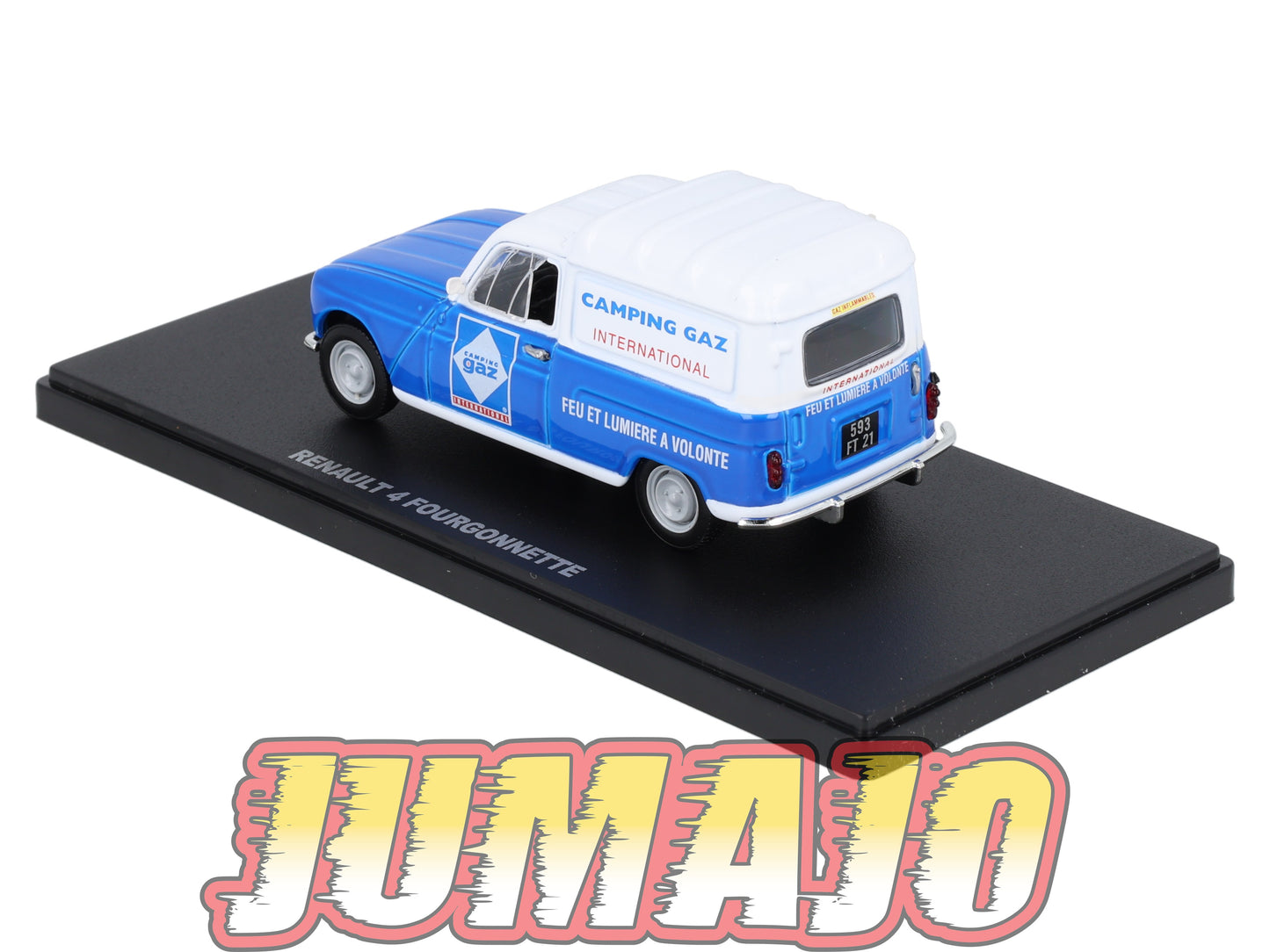 UT35 voiture 1/43 atlas Eligor utilitaires RENAULT 4 Fourgonnette Camping Gaz International