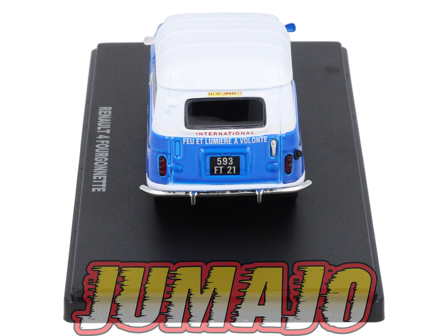 UT35 voiture 1/43 atlas Eligor utilitaires RENAULT 4 Fourgonnette Camping Gaz International