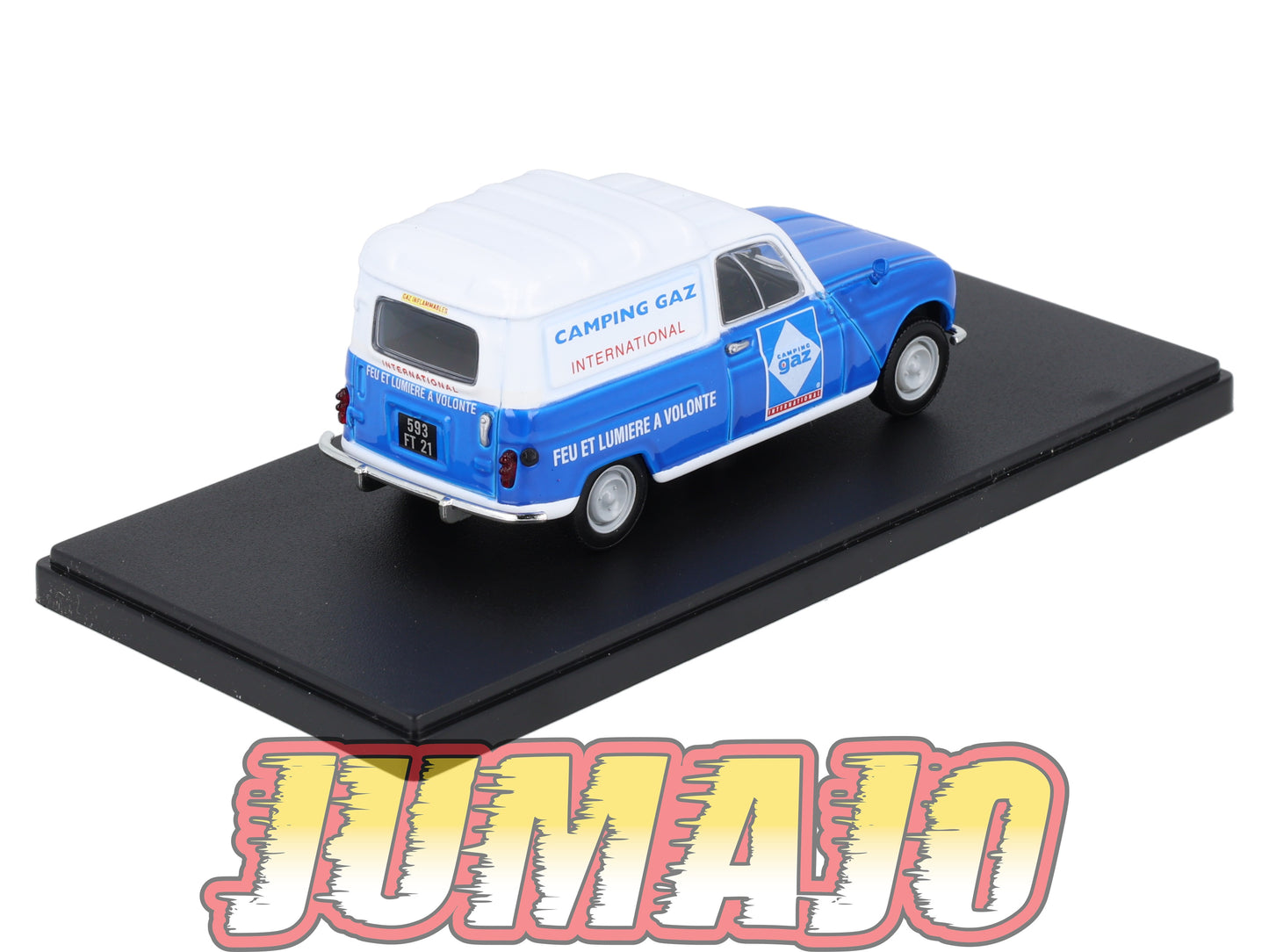 UT35 voiture 1/43 atlas Eligor utilitaires RENAULT 4 Fourgonnette Camping Gaz International