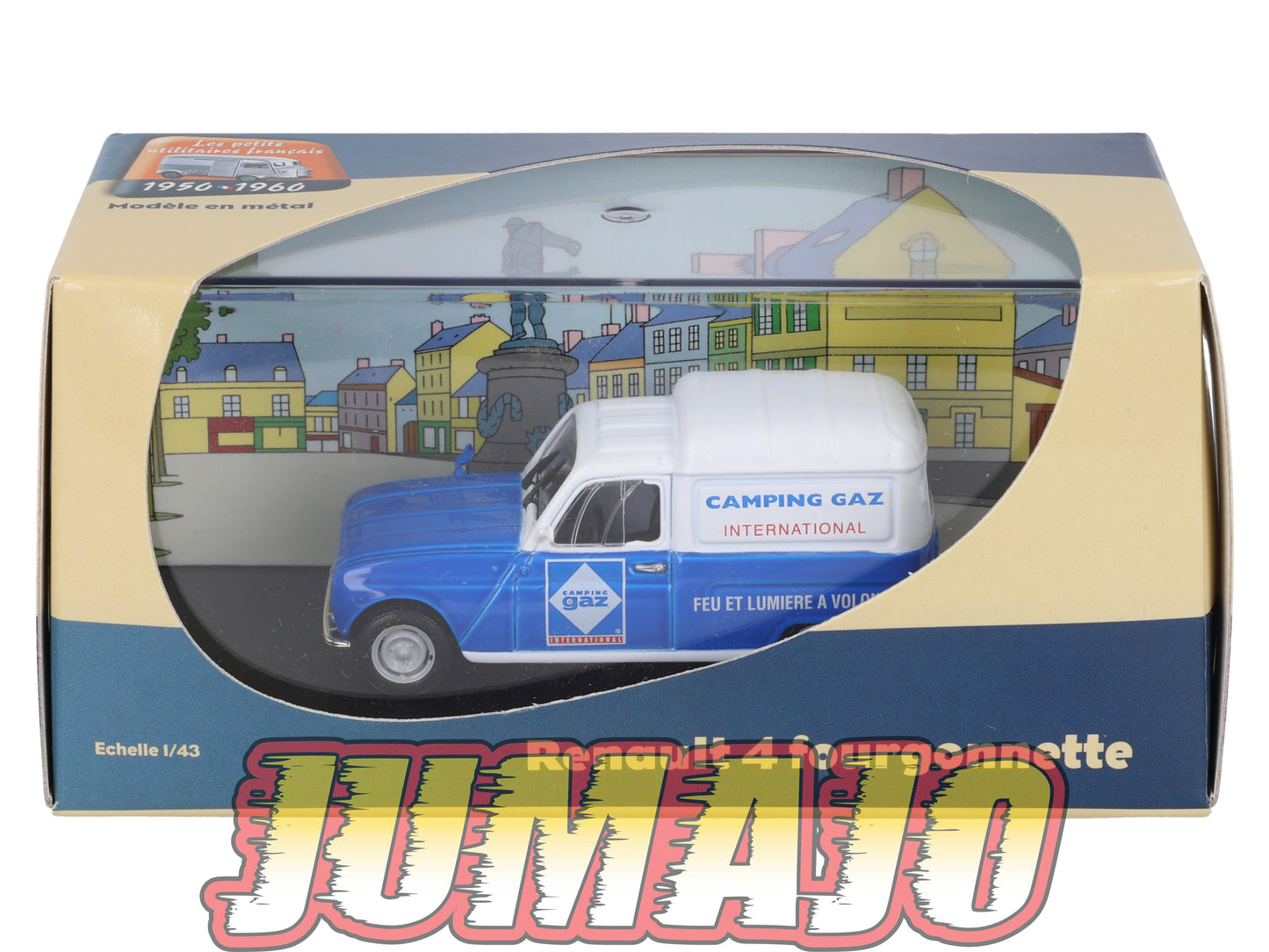 UT35 voiture 1/43 atlas Eligor utilitaires RENAULT 4 Fourgonnette Camping Gaz International