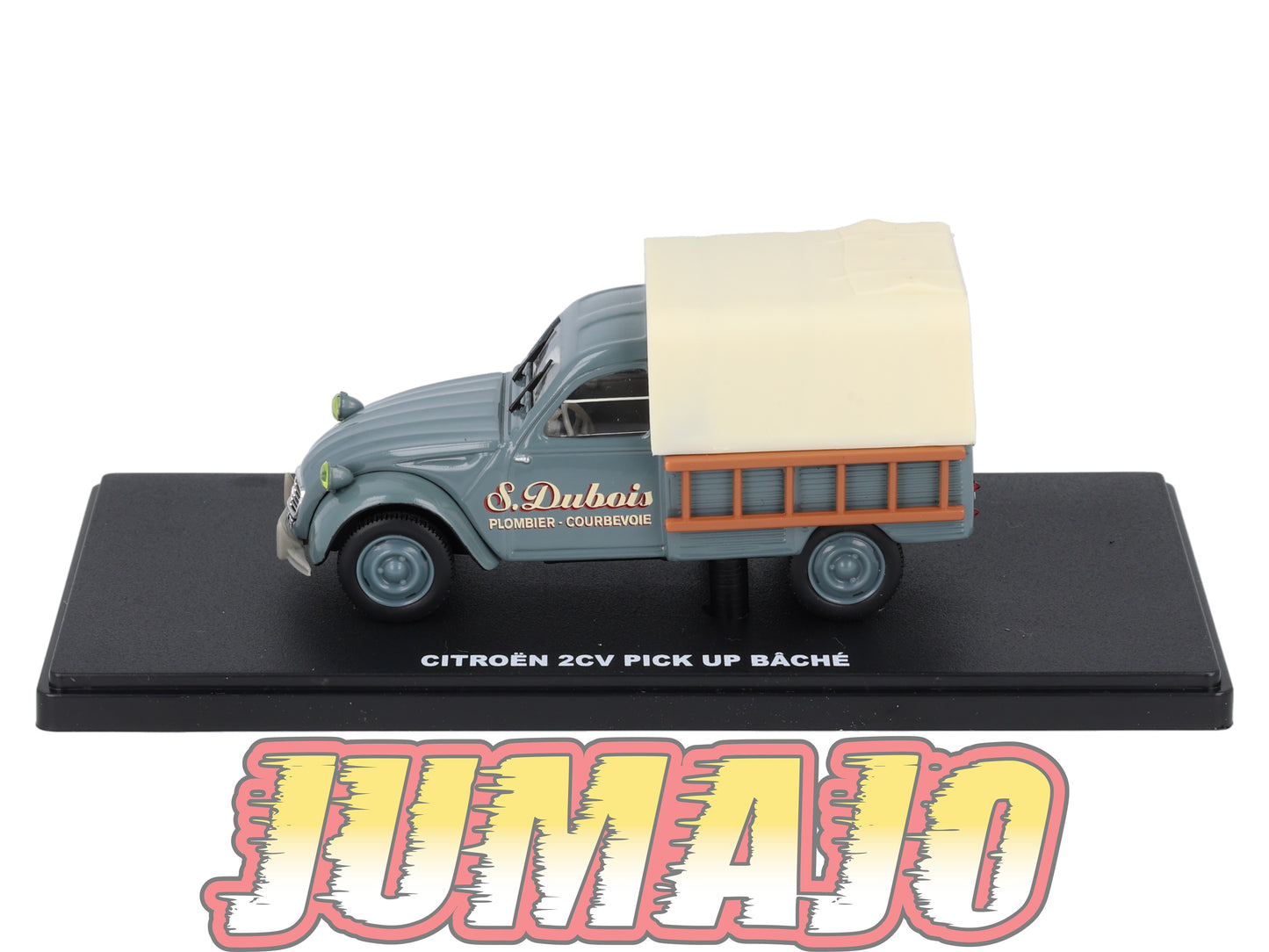 UT36 voiture 1/43 atlas Eligor utilitaires CITROËN 2CV Pick Up Bâché Plombier Courbevoie