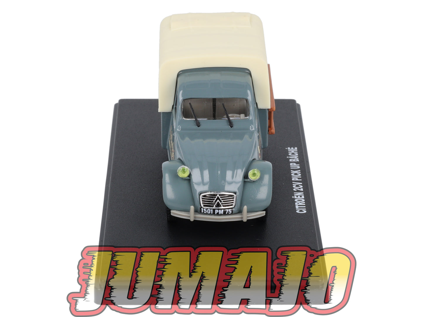 UT36 voiture 1/43 atlas Eligor utilitaires CITROËN 2CV Pick Up Bâché Plombier Courbevoie