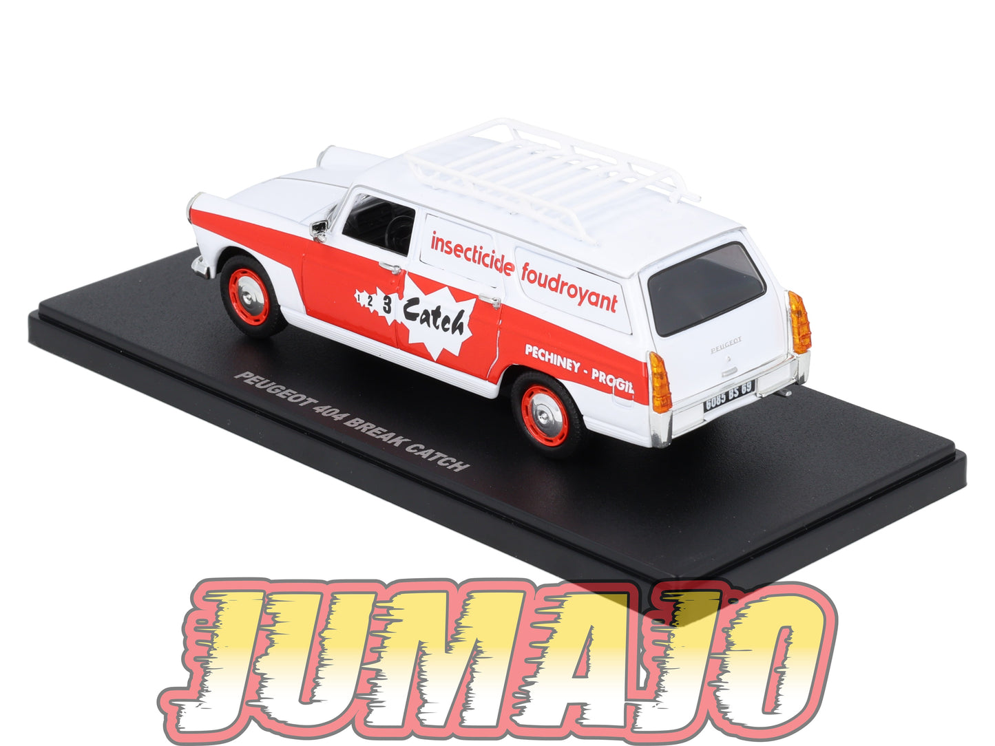 UT37 voiture 1/43 atlas Eligor utilitaires PEUGEOT 404 Break Catch Insecticide Foudroyant