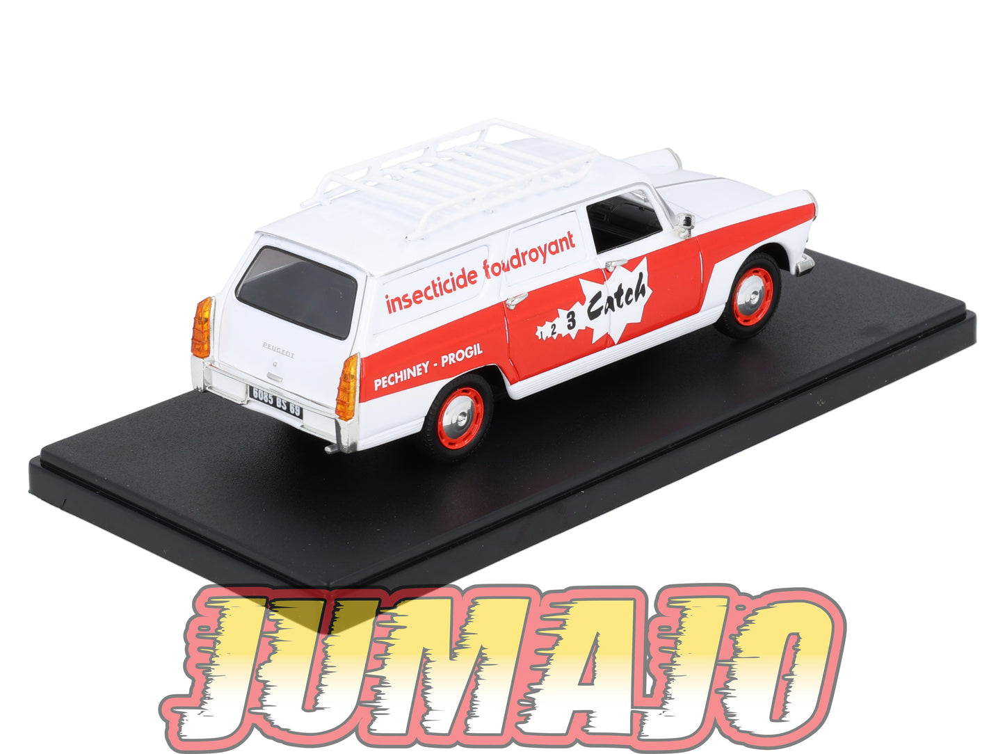 UT37 voiture 1/43 atlas Eligor utilitaires PEUGEOT 404 Break Catch Insecticide Foudroyant