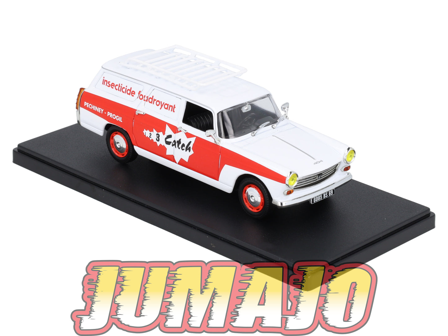 UT37 voiture 1/43 atlas Eligor utilitaires PEUGEOT 404 Break Catch Insecticide Foudroyant