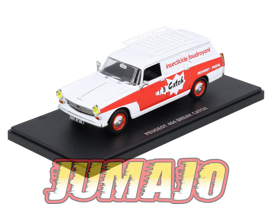 UT37 voiture 1/43 atlas Eligor utilitaires PEUGEOT 404 Break Catch Insecticide Foudroyant