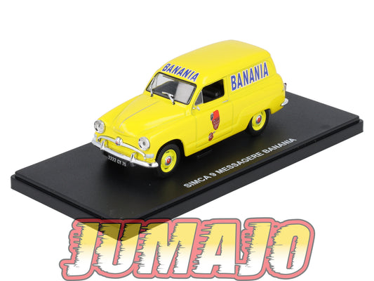UT38 voiture 1/43 atlas Eligor utilitaires SIMCA 9 Messagère Banania