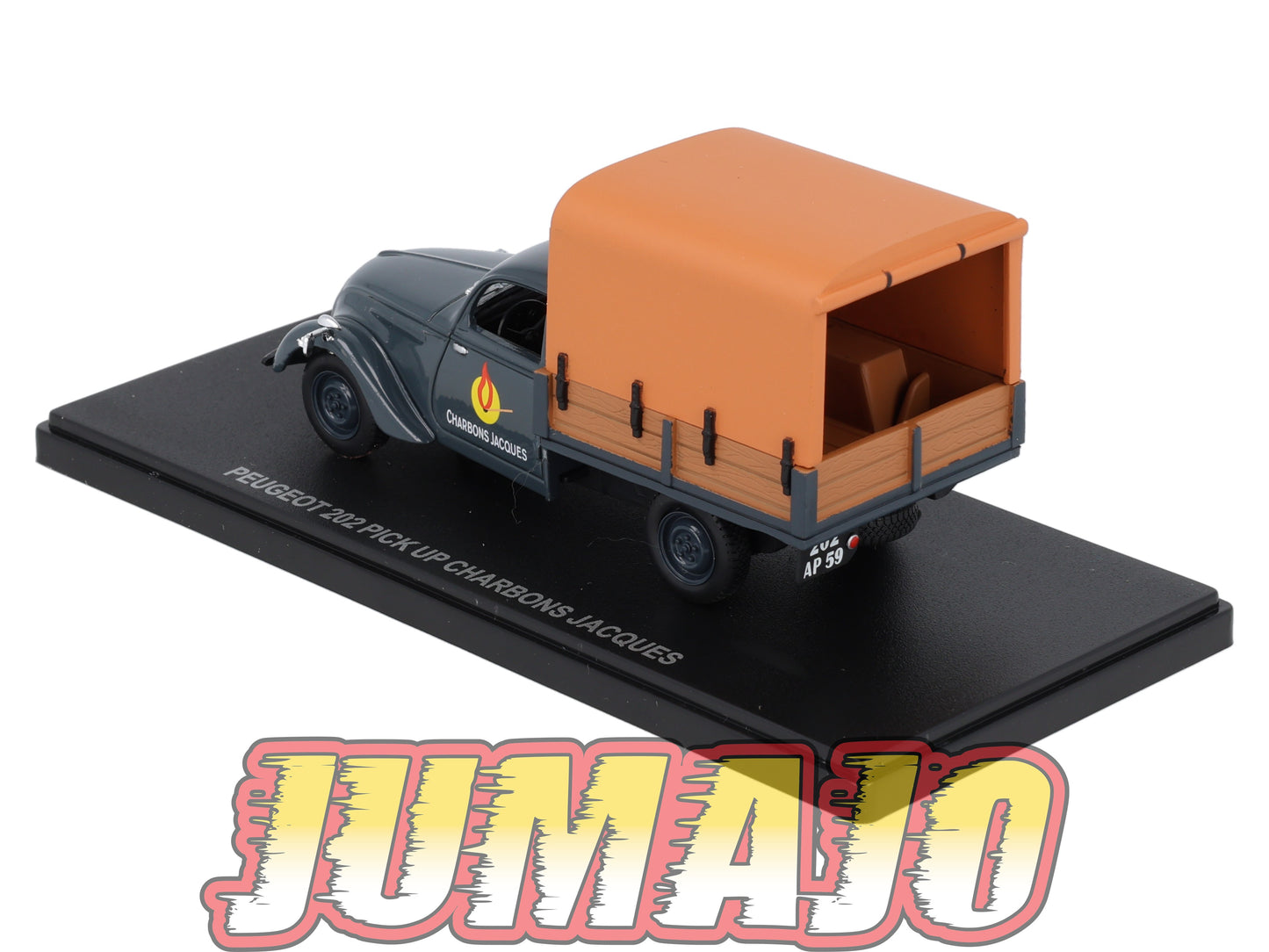 UT42 voiture 1/43 atlas Eligor utilitaires PEUGEOT 202 Pick Up Charbon Jacques