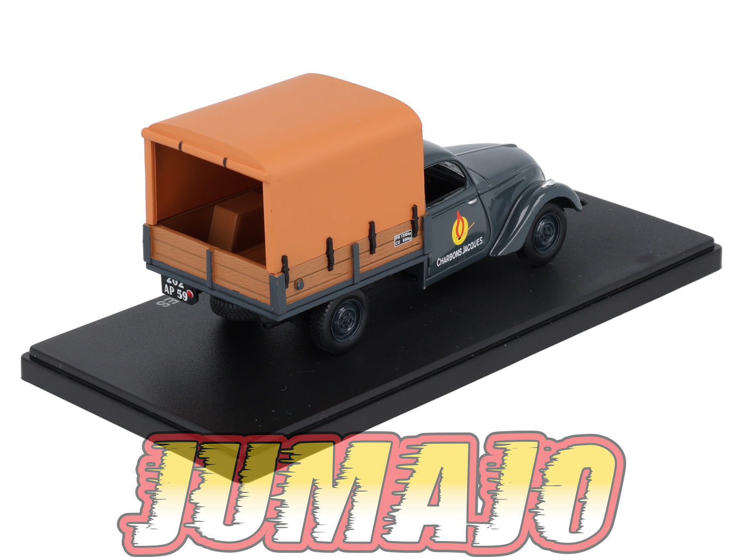 UT42 voiture 1/43 atlas Eligor utilitaires PEUGEOT 202 Pick Up Charbon Jacques