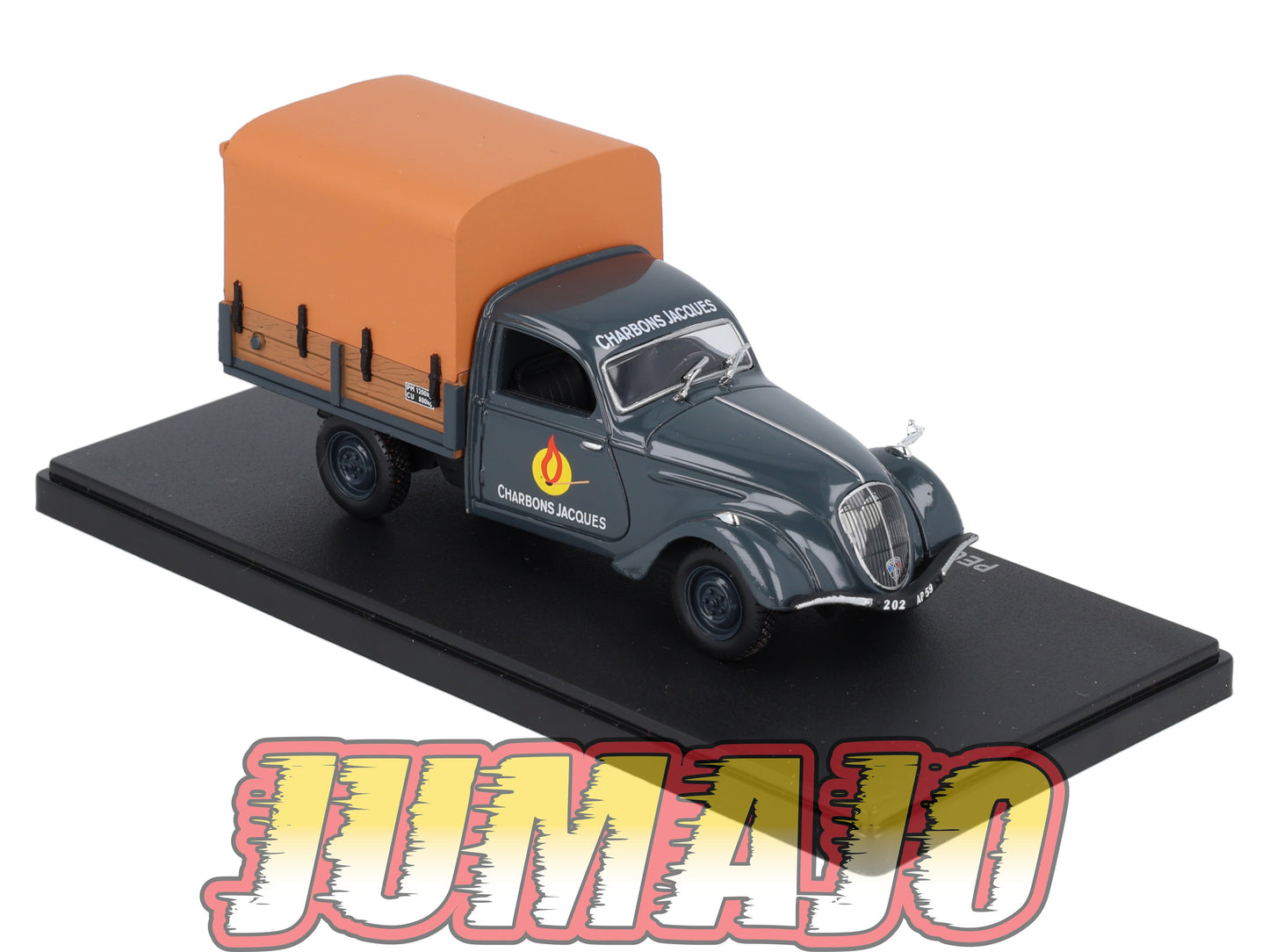 UT42 voiture 1/43 atlas Eligor utilitaires PEUGEOT 202 Pick Up Charbon Jacques