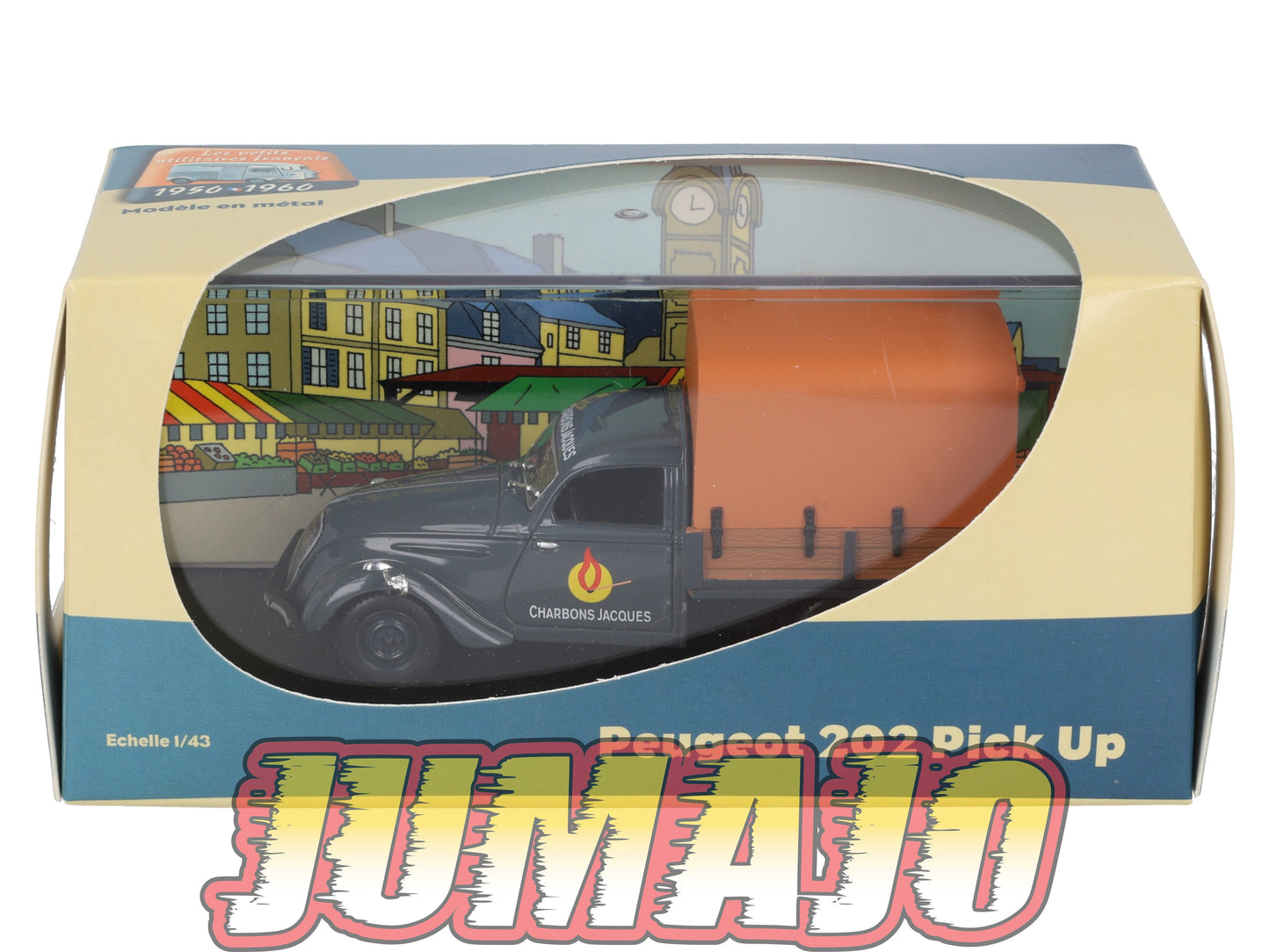 UT42 voiture 1/43 atlas Eligor utilitaires PEUGEOT 202 Pick Up Charbon Jacques
