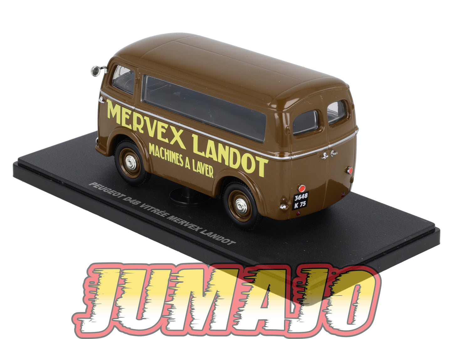 UT43 voiture 1/43 atlas Eligor utilitaires PEUGEOT D4B Vitrée Mervex Landot Machine A Laver