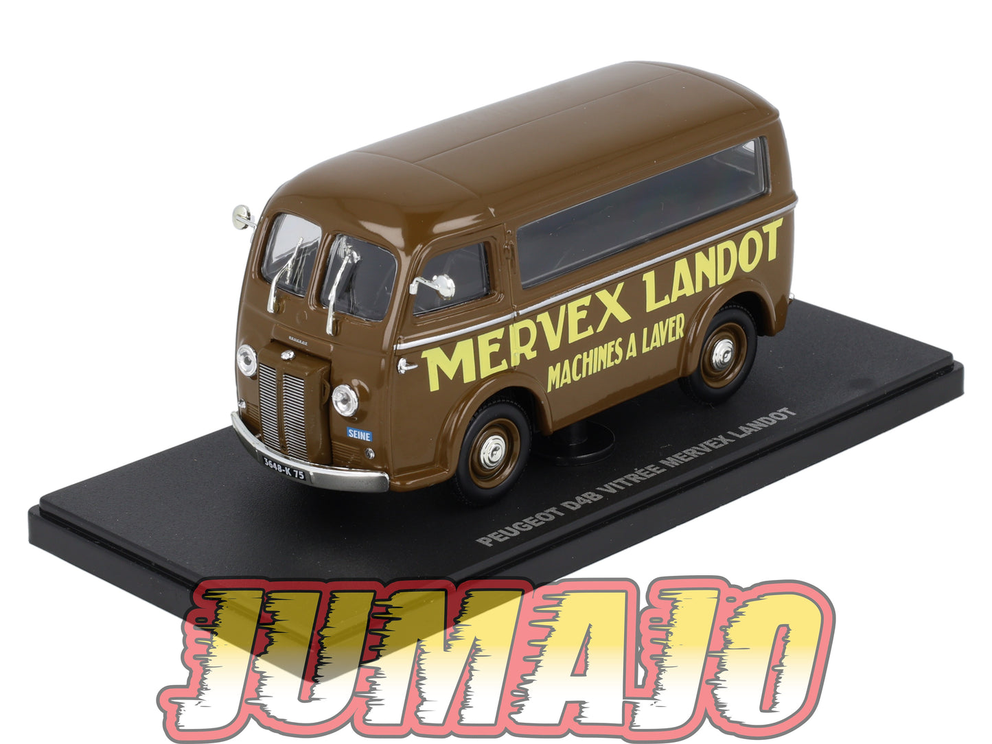 UT43 voiture 1/43 atlas Eligor utilitaires PEUGEOT D4B Vitrée Mervex Landot Machine A Laver
