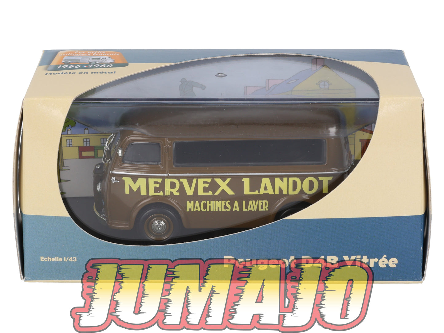 UT43 voiture 1/43 atlas Eligor utilitaires PEUGEOT D4B Vitrée Mervex Landot Machine A Laver