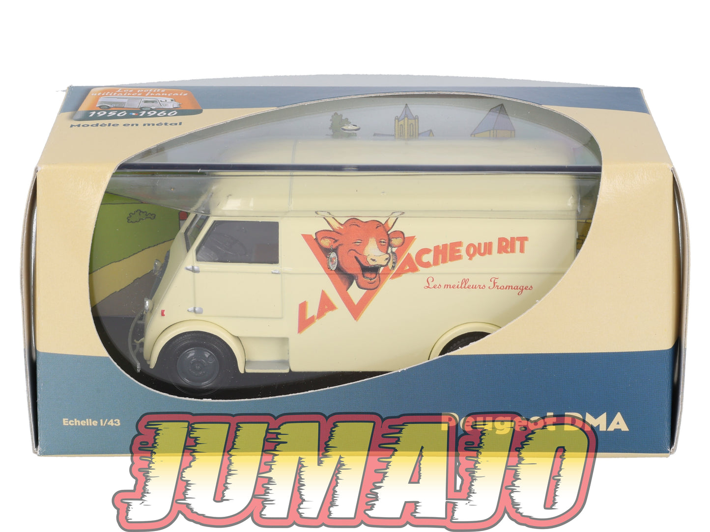UT45 voiture 1/43 atlas Eligor utilitaires PEUGEOT DMA Vache Qui Rit