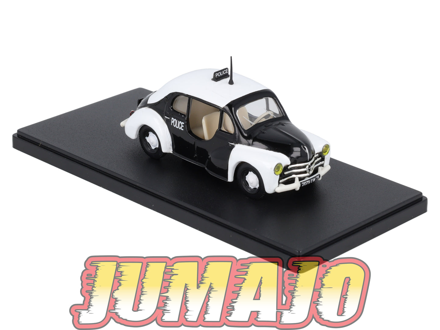 UT4 voiture 1/43 atlas Eligor utilitaires RENAULT 4CV Police