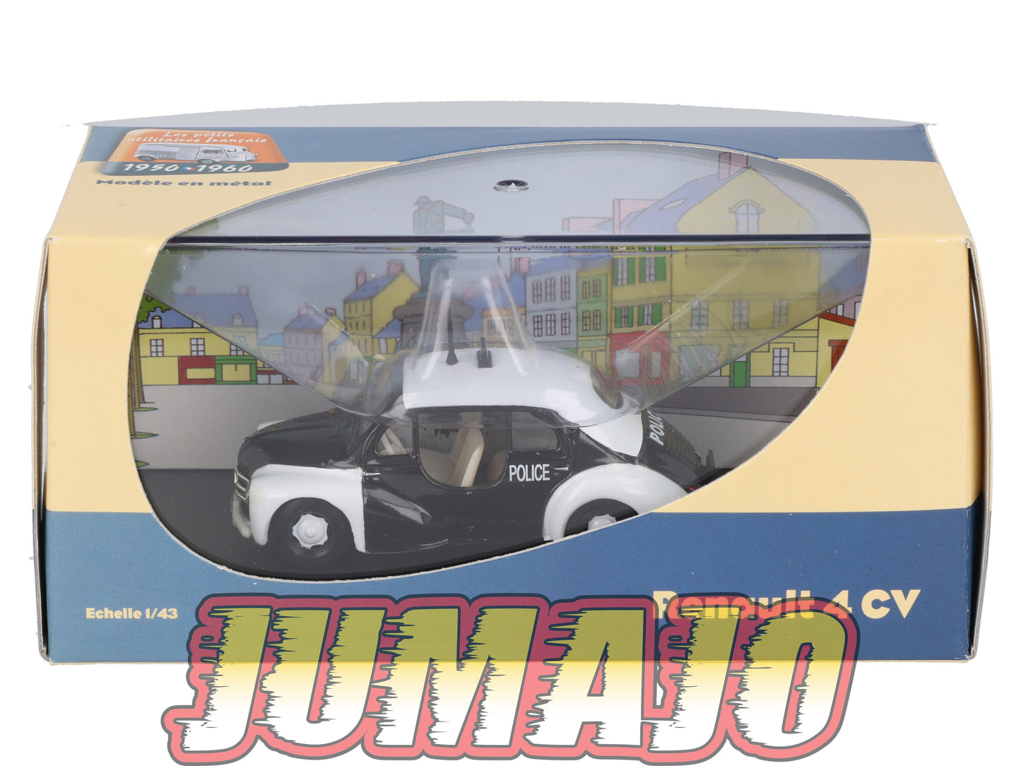 UT4 voiture 1/43 atlas Eligor utilitaires RENAULT 4CV Police