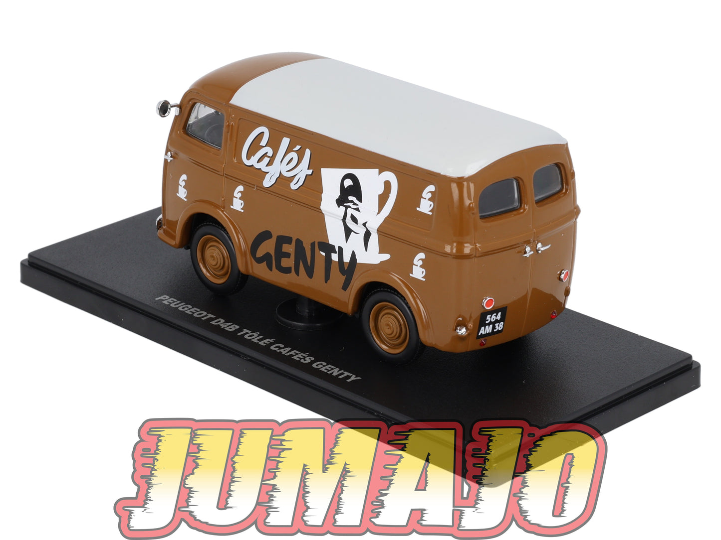UT51 voiture 1/43 atlas Eligor utilitaires PEUGEOT D4B Tôlé Cafés Genty