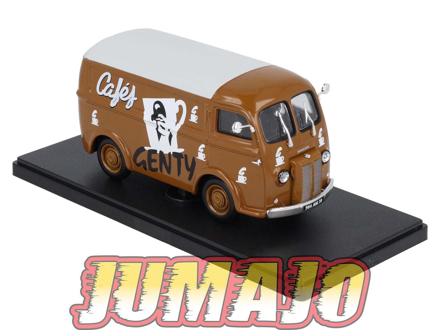 UT51 voiture 1/43 atlas Eligor utilitaires PEUGEOT D4B Tôlé Cafés Genty
