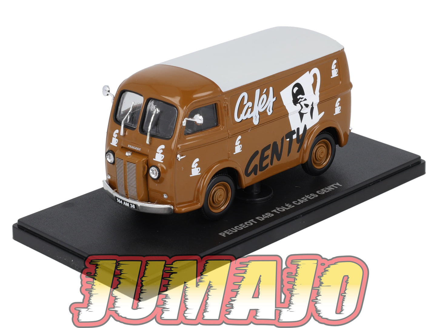 UT51 voiture 1/43 atlas Eligor utilitaires PEUGEOT D4B Tôlé Cafés Genty