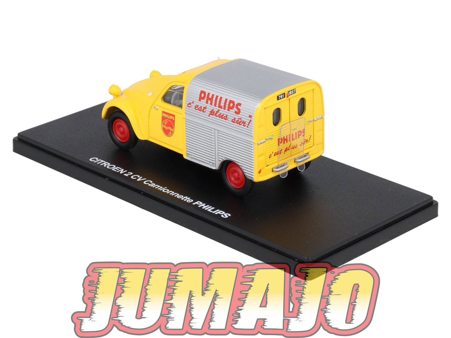 UT5 voiture 1/43 atlas Eligor utilitaires CITROËN 2CV Camionnette Philips