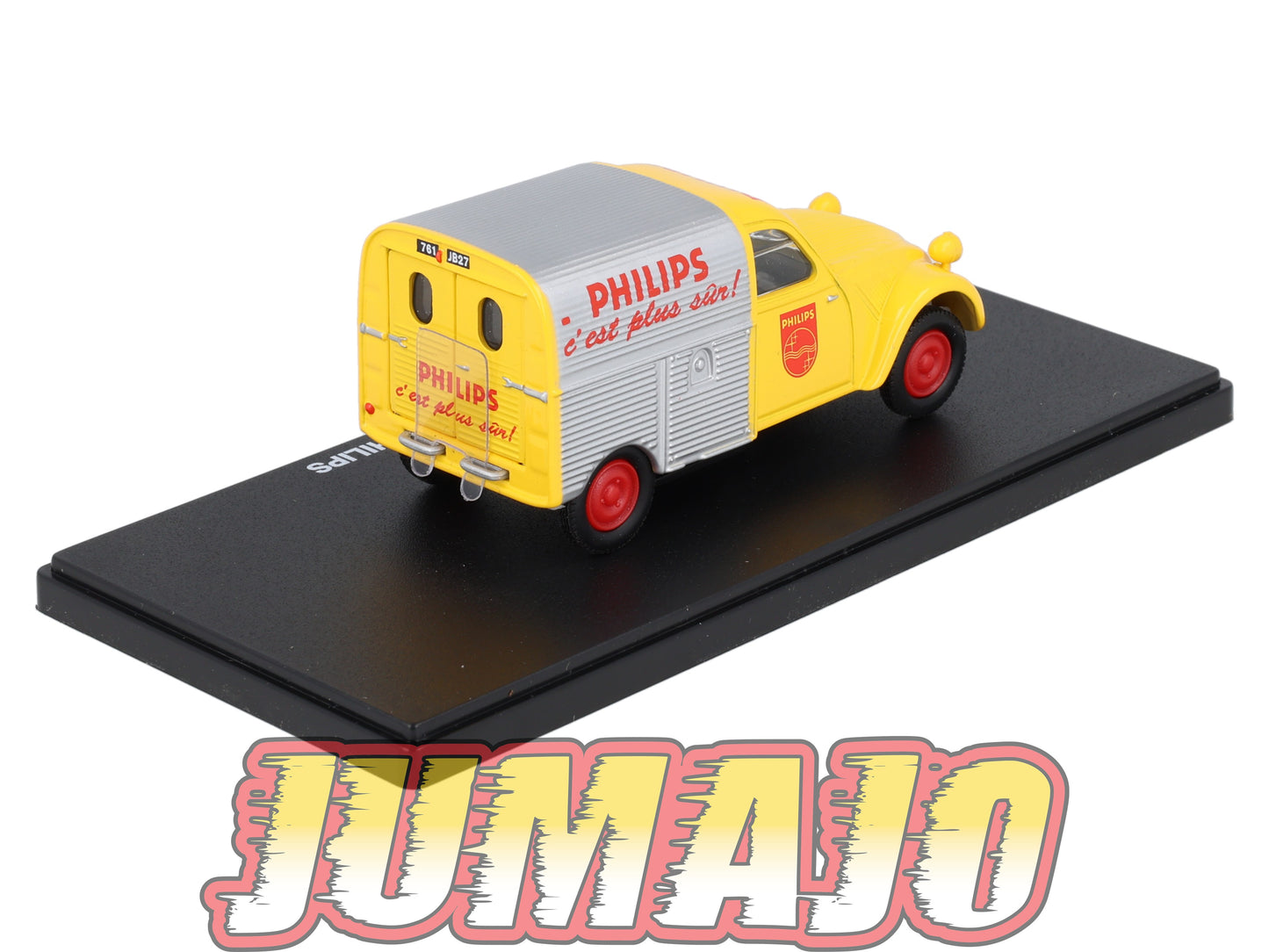 UT5 voiture 1/43 atlas Eligor utilitaires CITROËN 2CV Camionnette Philips