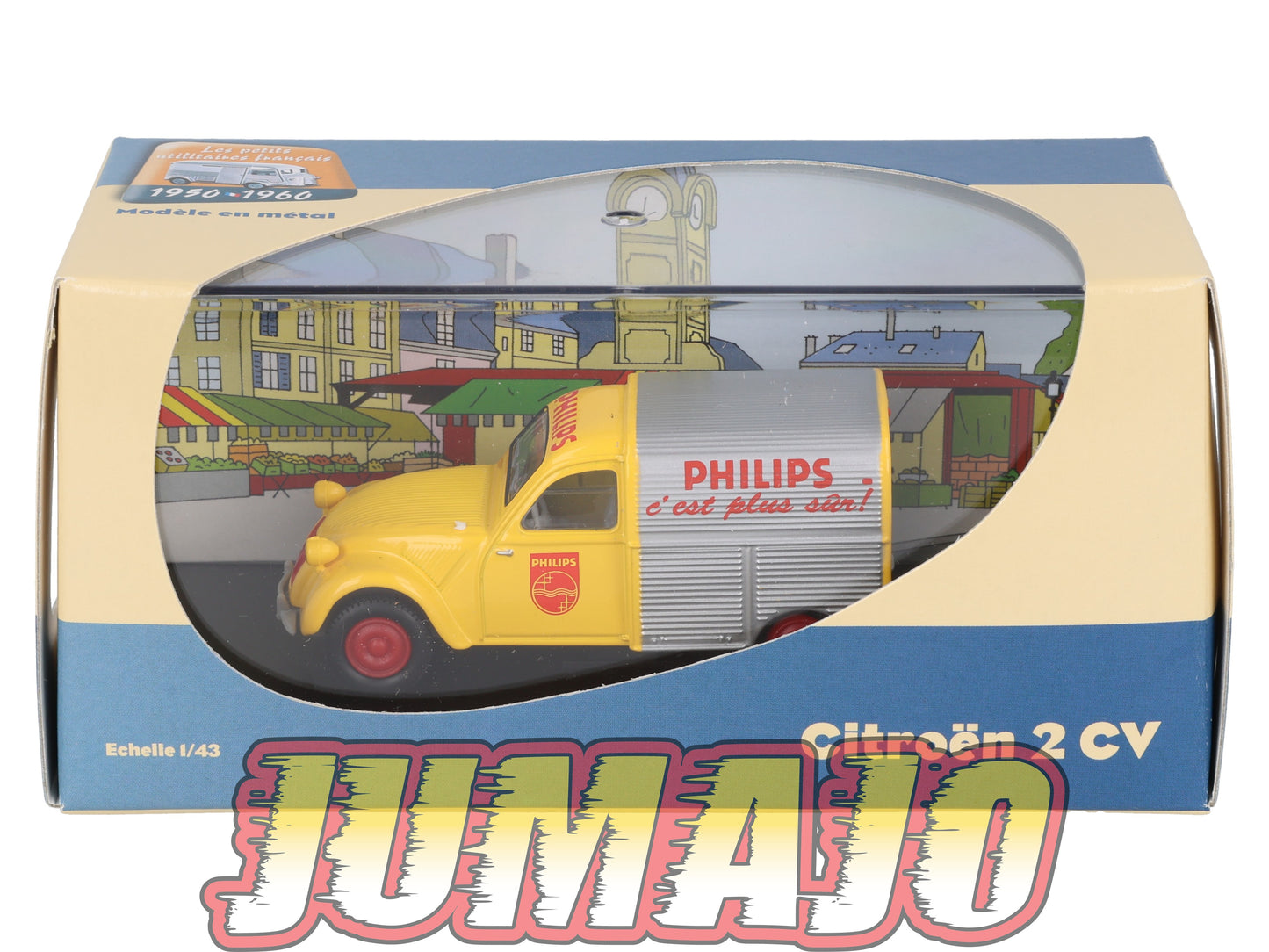 UT5 voiture 1/43 atlas Eligor utilitaires CITROËN 2CV Camionnette Philips