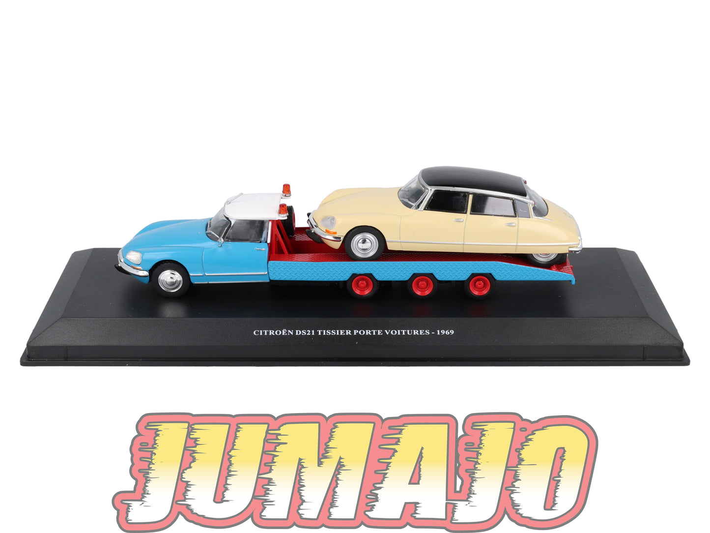 UTC10 Voiture 1/43 IXO Altaya Utilitaire CITROEN : DS21 Tissier Porte Voitures 1969