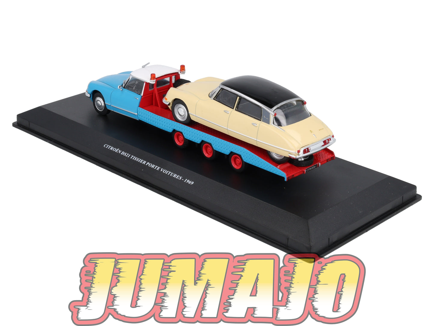 UTC10 Voiture 1/43 IXO Altaya Utilitaire CITROEN : DS21 Tissier Porte Voitures 1969