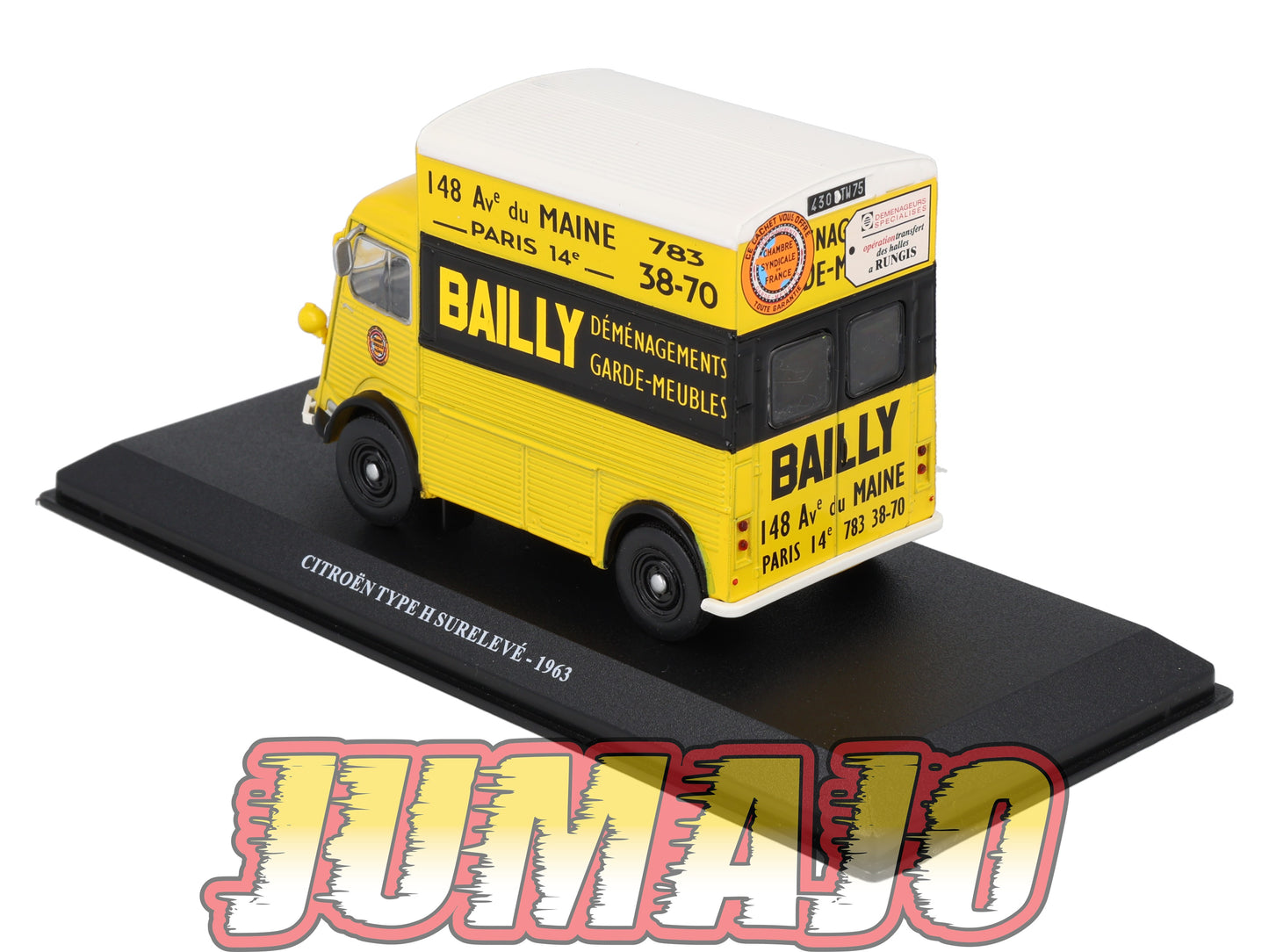 UTC13 Voiture 1/43 IXO Altaya Utilitaire CITROEN : Type H Surelevé 1963 Bailly