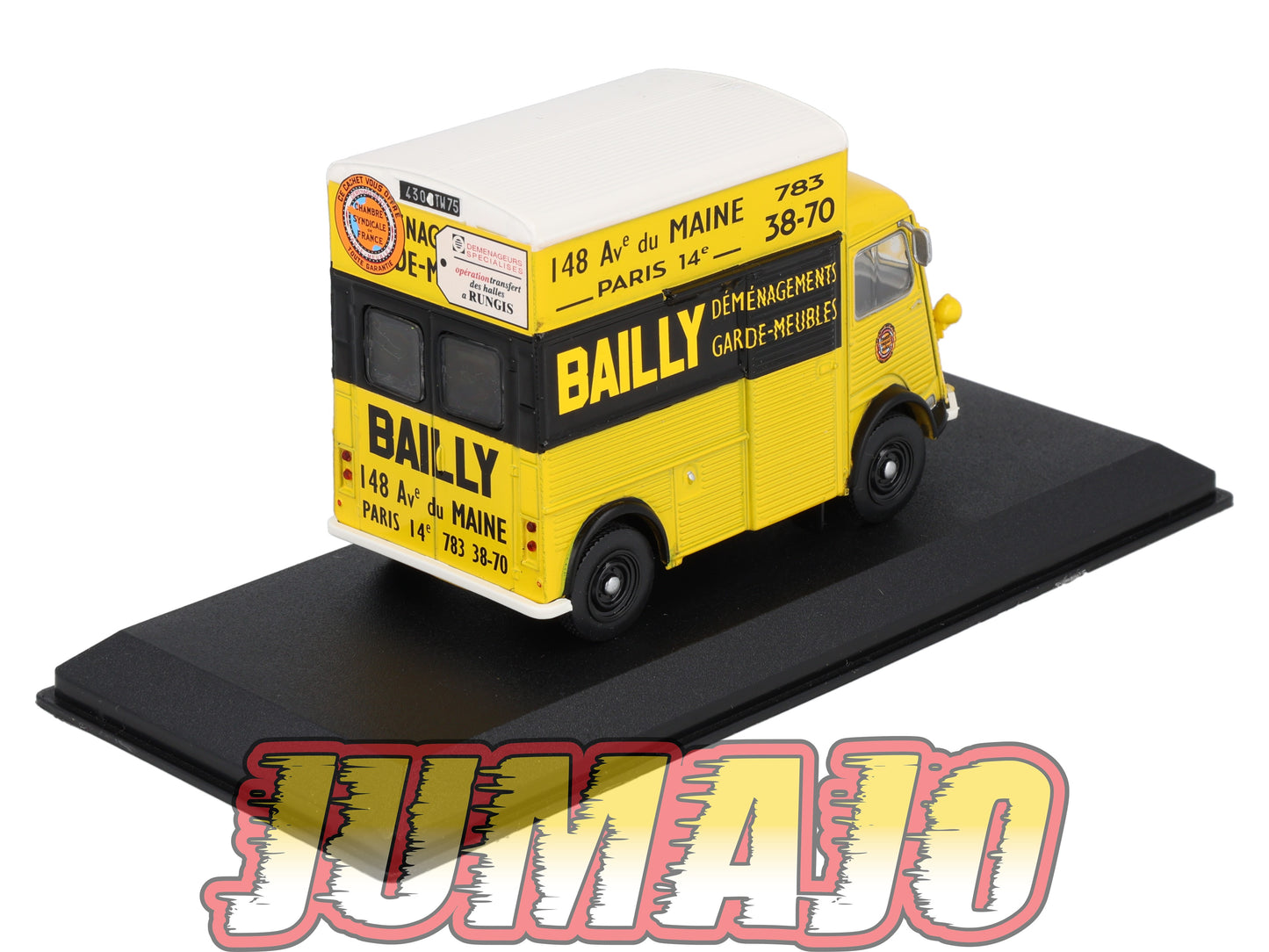 UTC13 Voiture 1/43 IXO Altaya Utilitaire CITROEN : Type H Surelevé 1963 Bailly