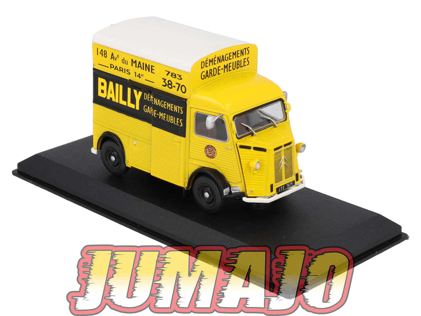 UTC13 Voiture 1/43 IXO Altaya Utilitaire CITROEN : Type H Surelevé 1963 Bailly
