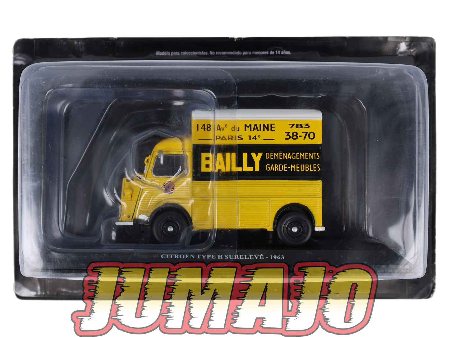 UTC13 Voiture 1/43 IXO Altaya Utilitaire CITROEN : Type H Surelevé 1963 Bailly