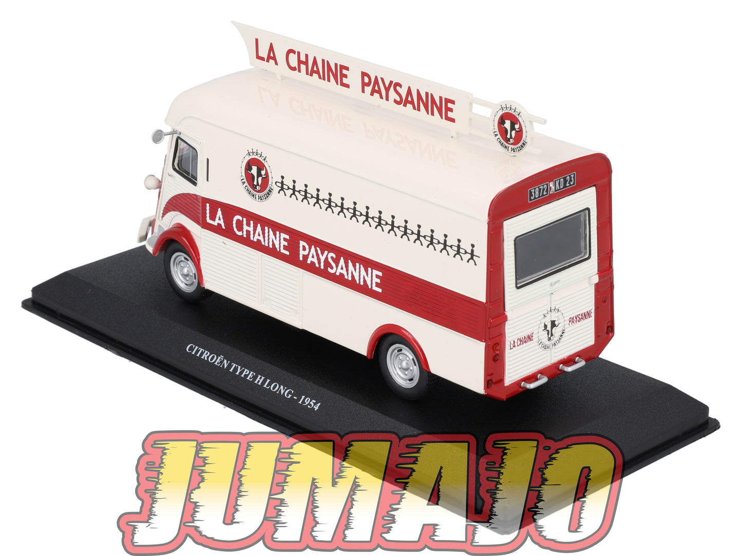 UTC16 Voiture 1/43 IXO Altaya Utilitaire CITROEN Type H Long Chaine paysanne 1954