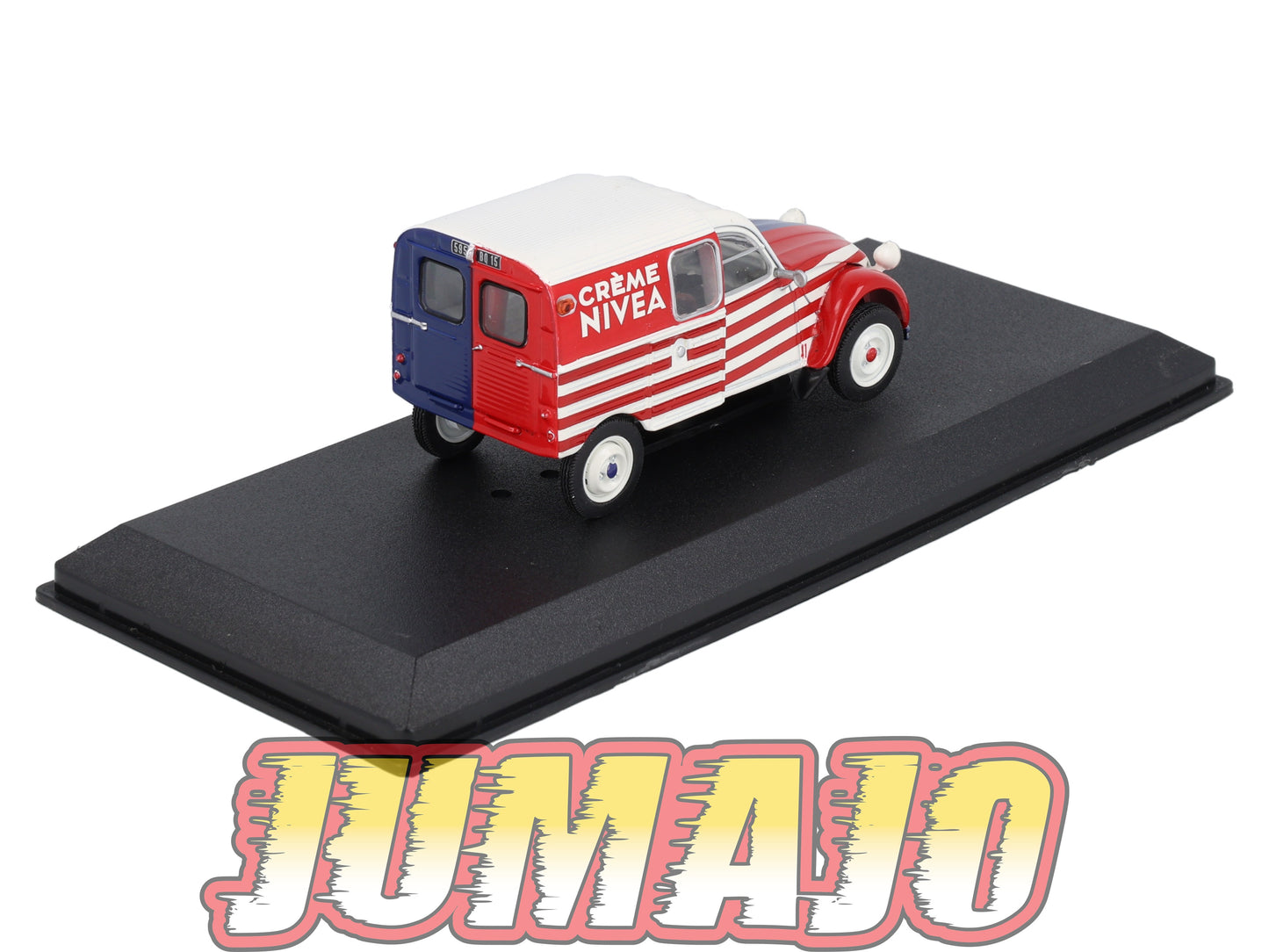 UTC17 Voiture 1/43 IXO Altaya Utilitaire CITROEN 2CV AZU 1963 Crème Nivea